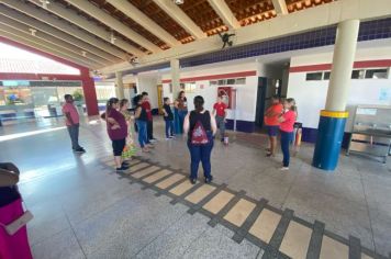 Foto - TREINAMENTO COM A EQUIPE DOS BOMBEIROS